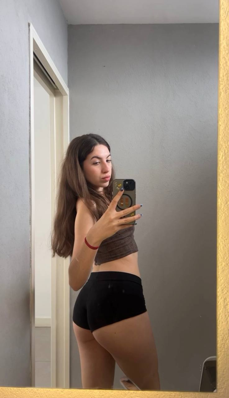 Amber in her underwear in Omsk