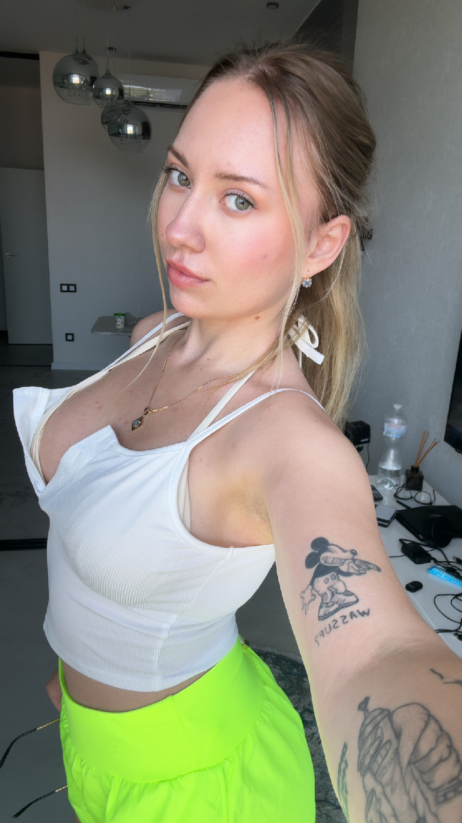 KateV in her underwear in Omsk