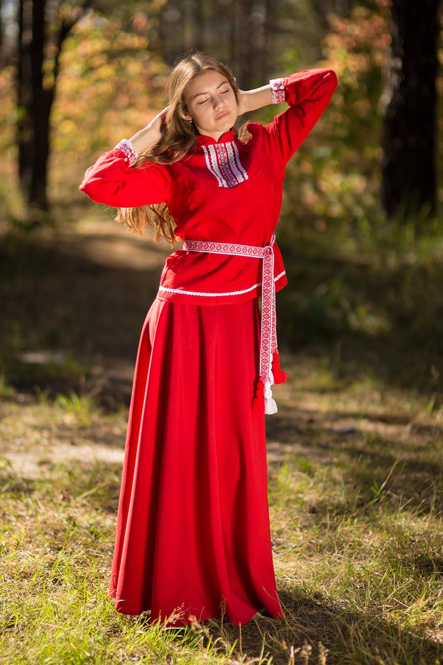 Underwear Women in Slavic costumes in Omsk